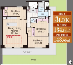 NICアーバンハイム東陽町の間取り