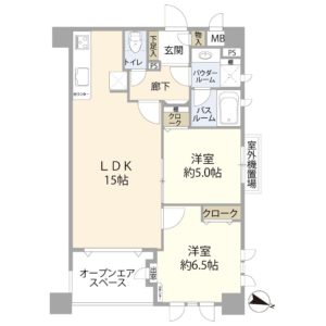 ｸﾞﾗﾝｼﾃｨ日本橋人形町の間取り 株式会社slope
