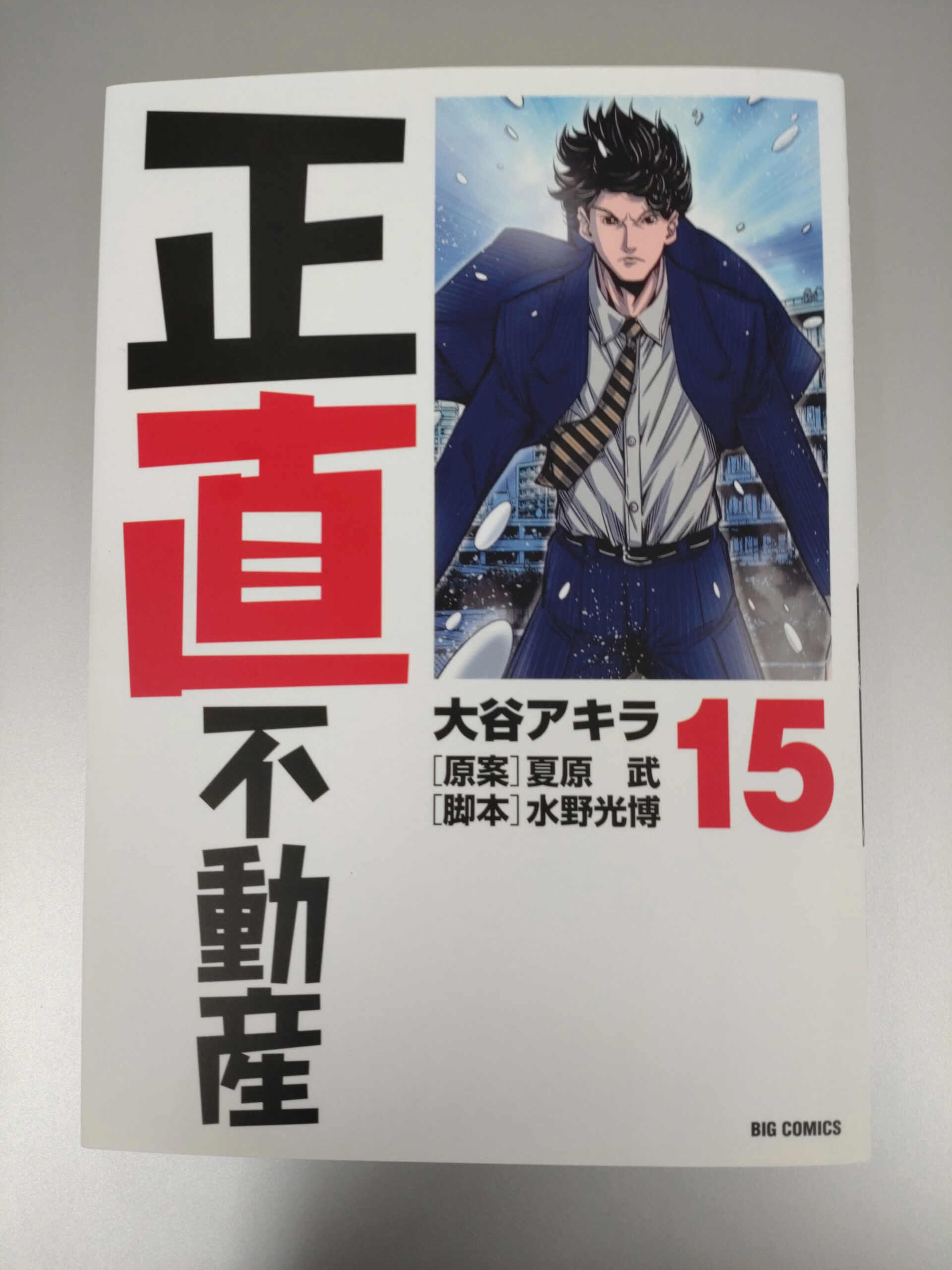 漫画「正直不動産15巻」表紙